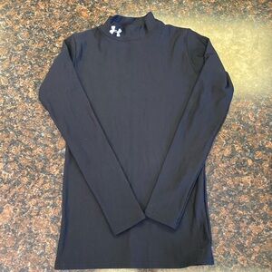 Under Armour Coldgear Black Midlayer L/S Shirt Youth Large